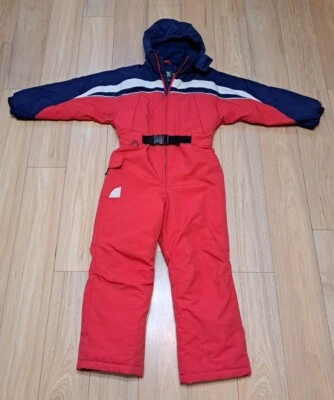 Cabelas Outdoors Kids Youth Size 8 Regular Coveralls Hooded Insulated - Image 1 of 4