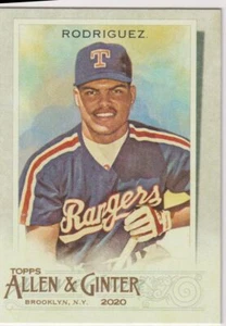 2020 Topps Allen & Ginter #52 Ivan Rodriguez - Picture 1 of 2