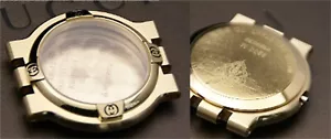 New Gucci Replacement Case Set - 9200 M - Gold - Stainless Steel - Picture 1 of 1