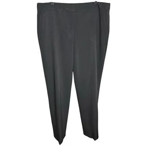Bar III Women's Gray Classic Business Career Straight Pants Size 14 Work Office - Picture 1 of 7
