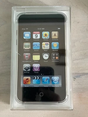 New Sealed Apple iPod Touch 8G MC086LL/A Model A 1288 2nd Generation Silver - Image 1 of 4
