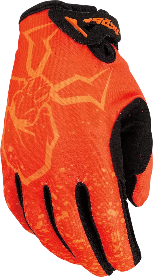 Moose Racing Youth SX1 Gloves Large Orange 3332-1756 - Image 1 of 1