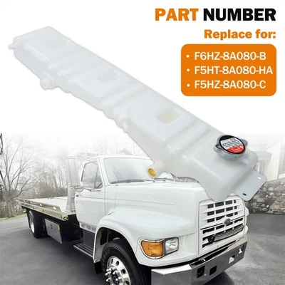 Conjunto de tanque de desbordamiento de radiador para camionetas Ford F600 F700 serie F800 F6HZ8008B Foto 1 de 4