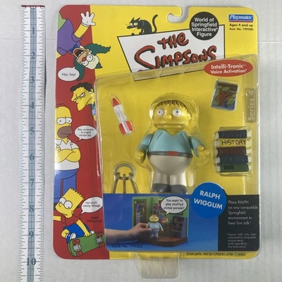 The Simpsons World Of Springfield Interactive Figure Ralph Wiggum New Sealed - Image 1 of 4