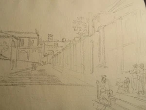 RARE CARNET ALBUM 25 DESSINS CRAYON PAYSAGE ROME NAPLES ITALIE GRAND TOUR 1800 - Imagen 1 de 24