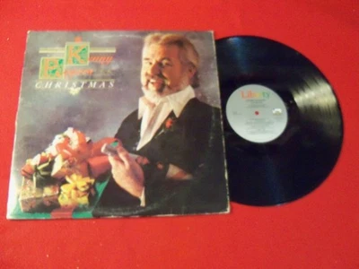 KENNY ROGERS 1981 LP "CHRISTMAS" ON CLASSIC POP COUNTRY VINTAGE VINYL! - Image 1 of 4