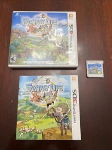 Fantasy Life (Nintendo 3DS, 2014- Works Great-has Manual - Picture 1 of 6