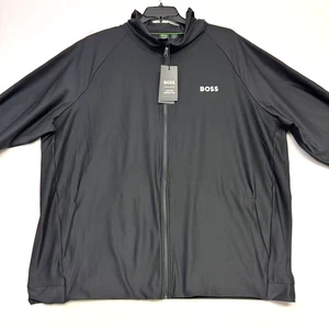 Hugo Boss Men’s 4XT Black Track Pants Joggers Big & Tall Logo Athletic MSRP $198 - Picture 1 of 6