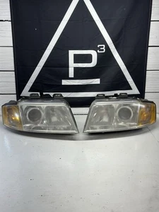Par de faros izquierdo y derecho Audi RS6 2003 OEM 4B3941004 C5 carrocería ancha A6 4,2 - Imagen 1 de 20