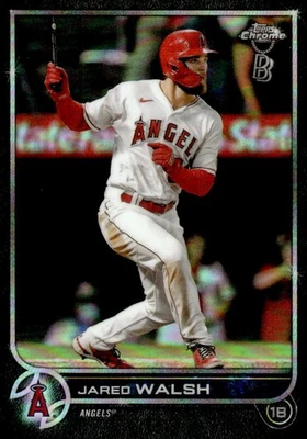 Jared Walsh 2022 Topps Chrome Ben Baller Edition #24 Angels Baseball Card - Image 1 of 2