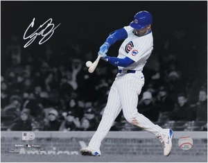 Cody Bellinger Chicago Cubs Signed 11" x 14" Homerun Spotlight Photo - Picture 1 of 1