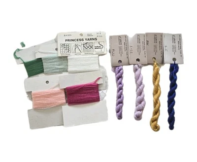 Rachel 100% Nylon Tubular Thread - 10 Yds Each Lot Of 9 - Image 1 of 3