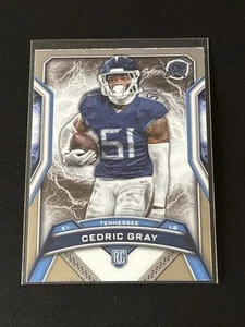Topps Resurgence 2024 - Rookies Cedric Gray #193 (RC) - Titanes - Imagen 1 de 2