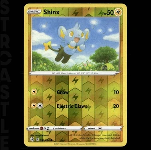 Shinx 091/264 Swsh08: Fusion Strike (2021) Reverse Holo Common Pokémon TCG  - Picture 1 of 3