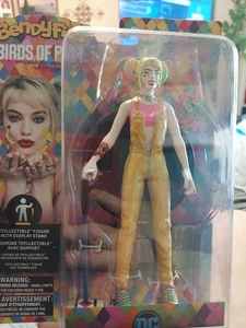 Figura Harley Quinn DC Comics Bendyfigs Birds Of Prey Noble Toys, ¡Nueva/Sellada! - Imagen 1 de 3