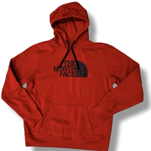 Sudadera con Capucha The North Face Para Hombre Grande Roja Negra Pullover Sudadera Logo Polar - Imagen 1 de 6