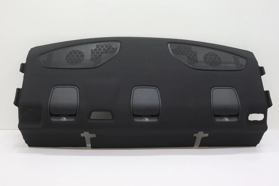 2019 - 2025 VOLVO S60 PAINEL DE TAMPA DE ACABAMENTO DE CONSOLE TRASEIRO FABRICANTE DE EQUIPAMENTO ORIGINAL 31675029 BLACK_RD00 - Imagem 1 de 4