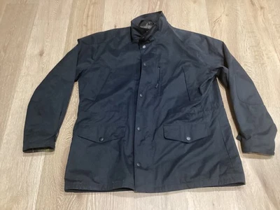 Barbour WPB Trapper Jacket Size XL Dark Navy Blue Used Top Condition Waterproof  - Image 1 of 4