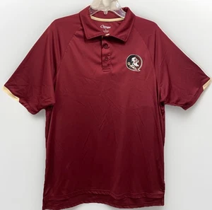 Chiliwear Florida State Seminoles Men’s Size Large Polo Shirt  Lightweight - Picture 1 of 8