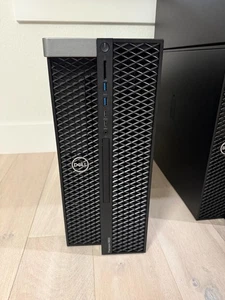 Dell Precision 5820 Tower i9-10980XE 32GB DDR4 RAM 512GB NVMe SSD 950W PSU - Picture 1 of 3