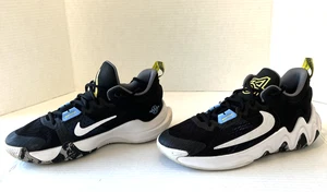 Nike Giannis Immortality 2 Boys Shoes Black Basketball Hoops Sneakers Size 6.5Y - Picture 1 of 11