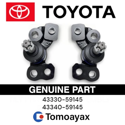 43330-59145 RH y 43340-59145 LH Lexus/Toyota conjunto de rótula inferior delantera OEM de Foto 1 de 4