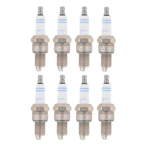 8 pc Bosch Nickel Copper Spark Plugs for 1975-1980 Mercedes-Benz 450SL 4.5L lq - Picture 1 of 5