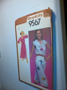 Simplicity SEWING Pattern 9567 Misses Super Jiffy Pullover Dress size 12 - Picture 1 of 1