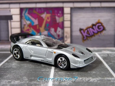 Hot Wheels 1998 primeras ediciones plateado Callaway C-7 suelto 1:64 P2 Foto 1 de 4