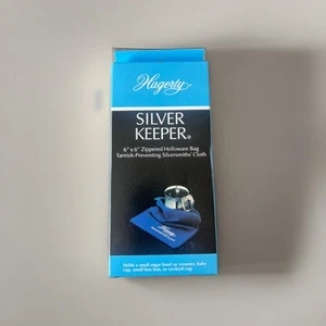 "Bolsa hueca Hagerty Silver Keeper 6""x6"" - Bolsa de deslustre de almacenamiento plateada" - Imagen 1 de 1