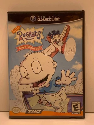Rugrats: Royal Ransom (Nintendo GameCube, 2002)  DISK & CASE, Cleaned & Tested - Image 1 of 3