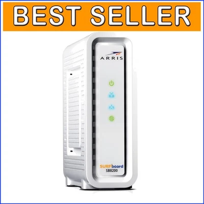 Renewed DOCSIS 3.1 Cable Modem - 1 Gbps, 32x8 Channels for Fast Connectivity - Image 1 of 4