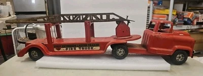 Vintage, Buddy L, Steel Fire Truck. 26 Inch Long, See Ad. (F79) - Image 1 of 4
