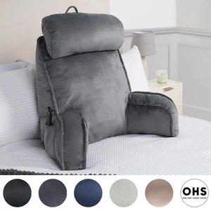 Cuddle Cushion Back Lumbar Support Head Rest Bed Reading Pillow Plump Soft Arms - Picture 1 of 71