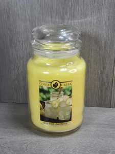Goose Creek Candle OLD TIME LEMONADE Scented 24 oz Large Jar 2-wick Candle *NEW* - Picture 1 of 1