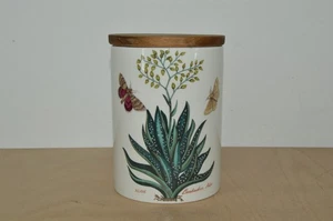 Portmeirion Botanic Garden - 5.25" Lidded Storage Jar - Barbadoes Aloe (#S1) - Picture 1 of 4