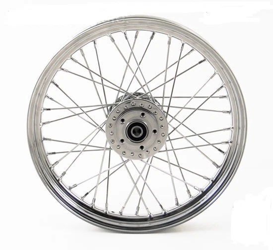 40 SPOKE 19" FRONT WHEEL DUAL FLANGE HARLEY SPORTSTER XL 883 1200 2000-2007 - Image 1 of 1