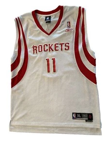 Yao Ming Houston Rockets Home Jersey White Reebok Men’s Size XL - Picture 1 of 5
