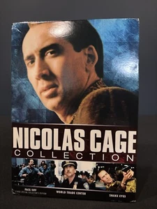 Nicolas Cage 3 Movie Collection DVD Face Off Snakes Eyes World Trade Center - Bild 1 von 6