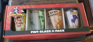 Looney Tunes Pint Glas 4er-Pack - Neu im Karton - Bild 1 von 8