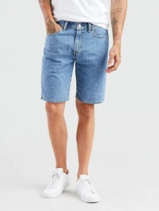 Bermuda uomo Levis taglia 40 blu 550 relaxed fit lavaggio leggero cotone denim - Foto 1 di 4