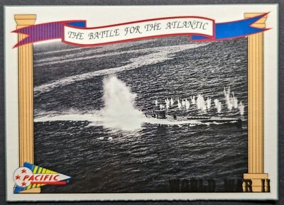 Battle for the Atlantic 1992 World War II WW2 Pacific Card #57 (NM) - Image 1 of 2