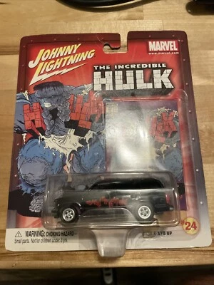 Johnny Lightning Marvel Comics The Incredible Hulk #345 1997 Chevy Tahoe #24  4 - Image 1 of 4