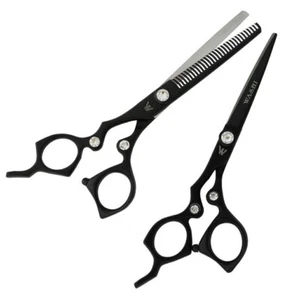 Washi Beauty Lefty Diamond Ice Shear Set 5.5 Shear 30 Tooth Thinner, Razor, Case - Picture 1 of 1