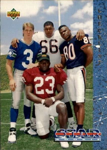 1993 Upper Deck Football "Main Set" Cards #1 to #250 Rookies and Veterans - Picture 1 of 499