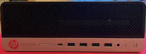 HP ProDesk 405 G4 SFF Ryzen 5 PRO 8GB RAM 256GB SSD Win10 Desktop PC - Picture 1 of 12