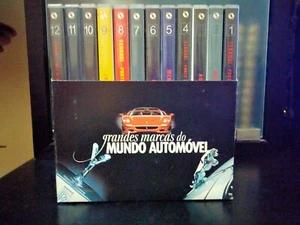 🎬 Complete "Grandes Marcas do Mundo Automóvel" DVD Collection - Mint Condition - Picture 1 of 4