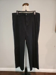 Croft & Barrow, Mens Dress Pants/Casual Slacks Black Sz:38/29 A-101 - Picture 1 of 9