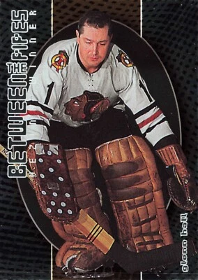 2002 Between the Pipes #121 GLENN HALL Chicago Blackhawks • Vezina Winner • NHL - Image 1 of 2