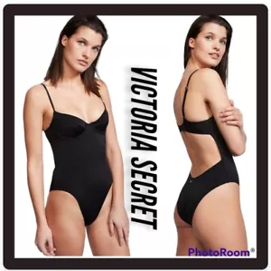 NWT Victoria's Secret Essential Wicked One Piece Underwire Push Up Swim Suit M - Picture 1 of 10